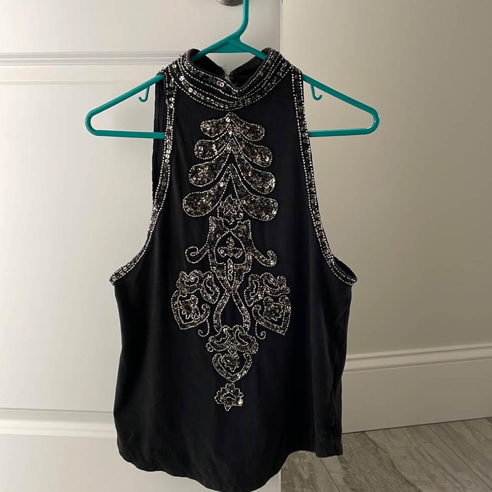 Halter style dressy top